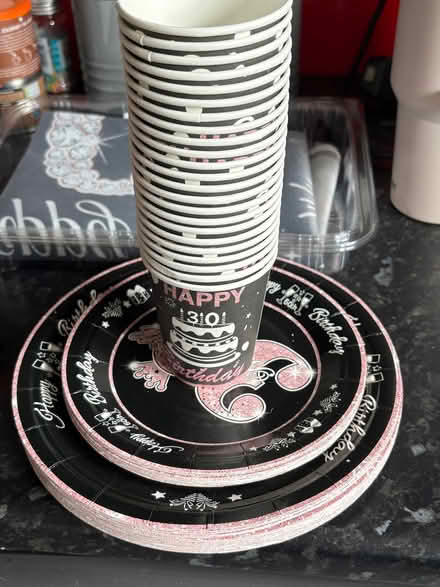 Photo of free 30th birthday items (Oxgangs EH13) #3