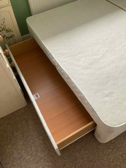 Photo of free Double Bed with Headboard & Draw. (Ivybridge PL21) #2