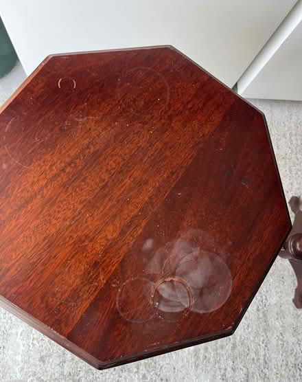 Photo of free 2 x hexagonal side tables (Bidston CH43) #3