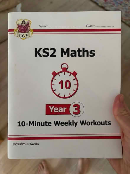 Photo of free Year 3 maths workbook (Hitchin SG4) #1