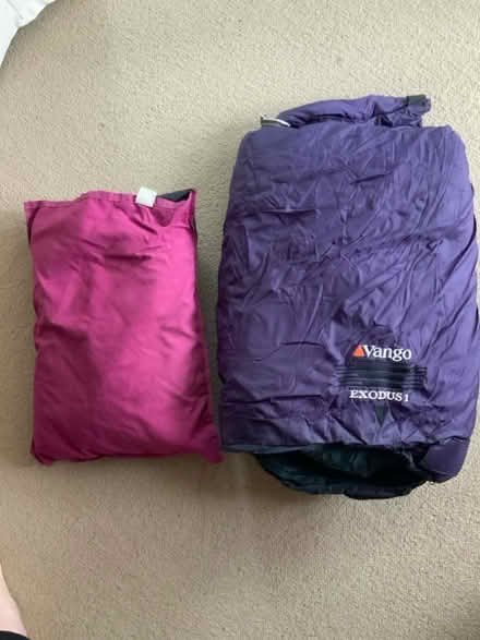 Photo of free Sleeping bag and outdoor pillow (Thanington CT1) #1