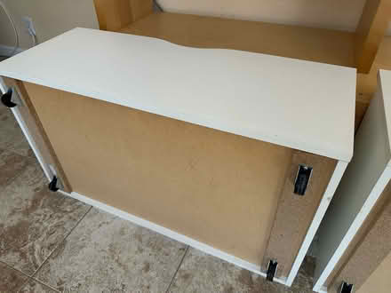 Photo of free IKEA storage unit with rolling bins (987 Getoun Dr, Concord) #4