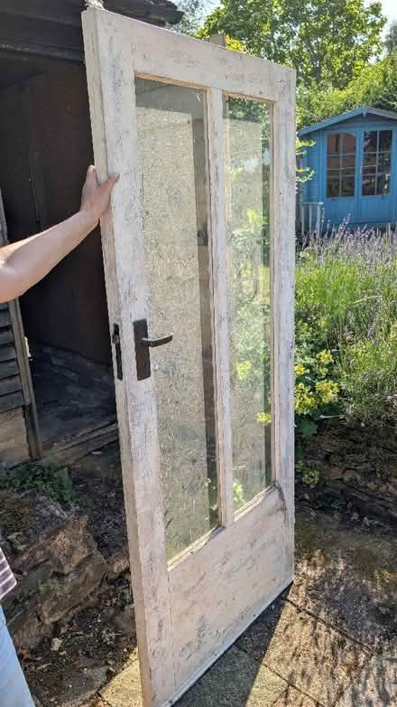 Photo of free Glazed outside door (Radwell MK43) #2