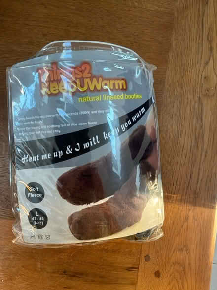 Photo of free Microwaveable heated slippers (Birkdale PR8) #1
