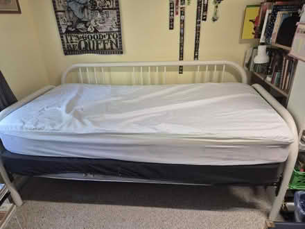 Photo of free Day bed w/ twin Matt & box spring (Mapledale Ave, Dale City) #1