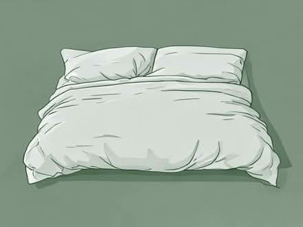 Photo of Plain bright double duvet cover (Caton LA2) #1