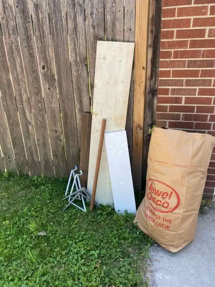 Photo of free Shelving and brackets (Skokie) #1