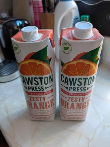 Photo of free Cawstons Press orange juice (Notting Hill W11) #1