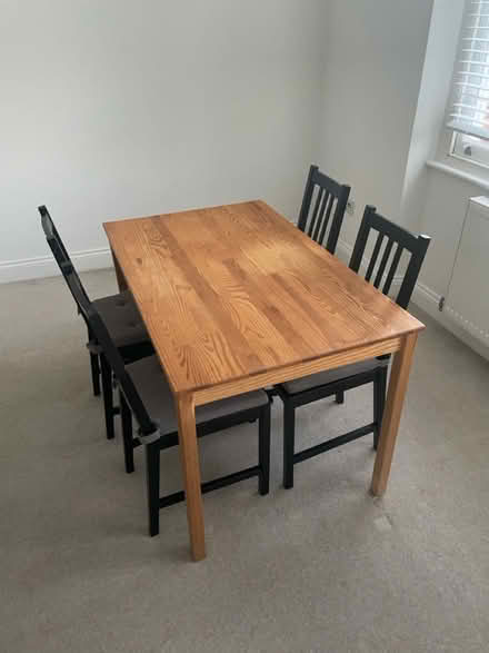 Photo of free Dining Table & 4 Chairs (Putney SW15) #2