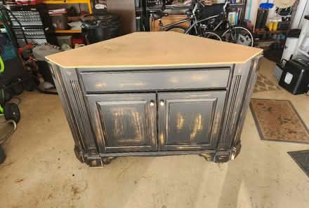 Photo of free Corner Cabinet on Wheels (Suwanee, Georgia) #1
