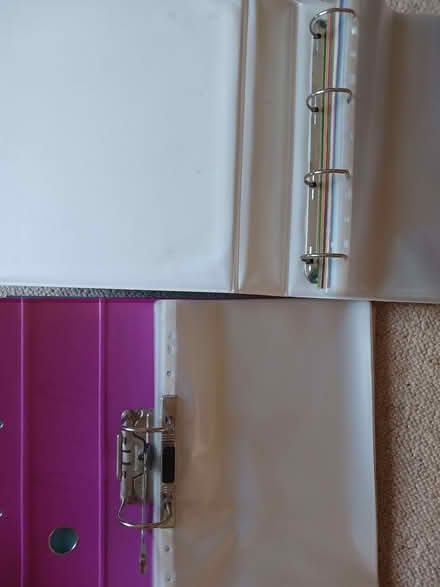Photo of free Several A4 size files, with plastic wallets. (Heskin Green PR7) #2
