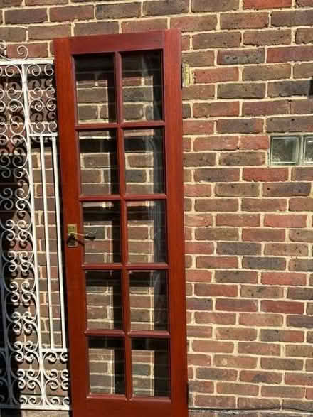 Photo of free Mahogany doors (Southgate RH11) #1