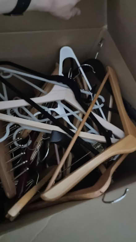 Photo of free Box full of hangers (South hampstead NW8) #1