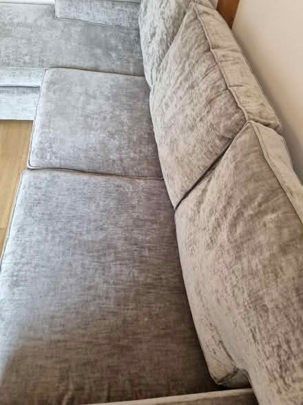 Photo of free 4-seater sofa with Chaise (Collyweston PE9) #4