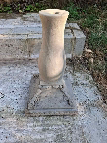 Photo of free Stone Birdbath Pedestal (Rusthall TN3) #1