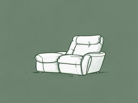 Photo of free Leather Recliner and footstool (Teddington TW11) #1