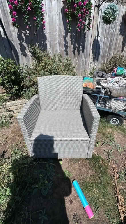 Photo of free Garden rattan sofa set (Monkwick CO2) #2