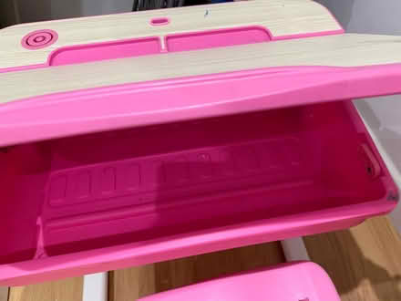 Photo of free Kids height adjustable table and chair (Heaton BL1) #1