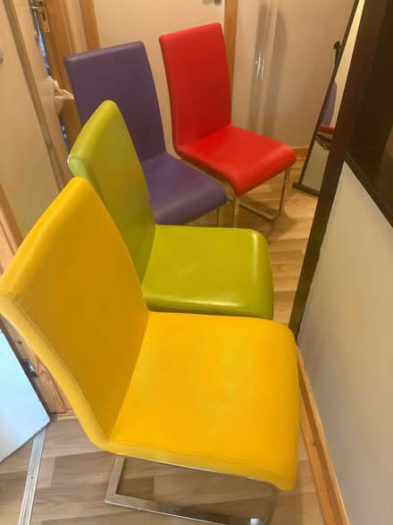 Photo of free Glass table 4 x chairs (North Shields NE29) #4