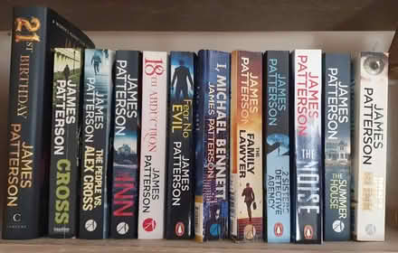 Photo of free Selection of James Patterson books (Cambridge CB4) #1
