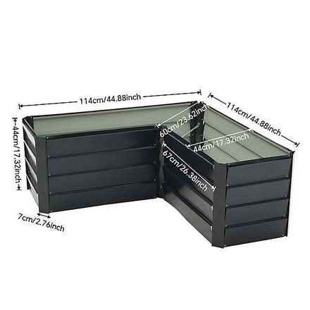 Photo of free L Shaped Raised Planter (Bedford Centre MK40) #4