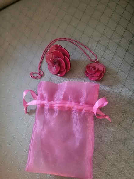 Photo of free Matching brooch and necklace (Cherry Orchard SY2) #1
