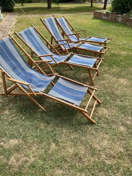 Photo of free Four Steamer Sun Beds (Burstow RH6) #1