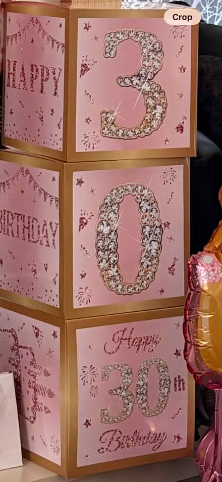 Photo of free 30th birthday items (Oxgangs EH13) #1