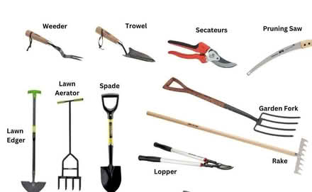 Photo of Garden hand tools (Abingdon Business Park OX14) #1