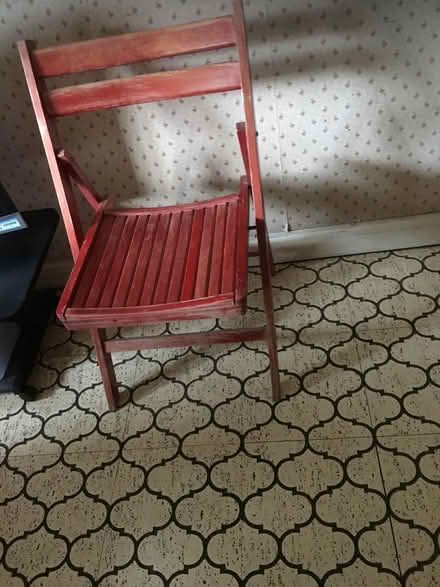 Photo of free Folding wooden chair (High Barnet EN5) #1