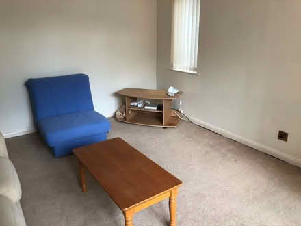 Photo of free Blue sofa bed (Tadley RG26) #1