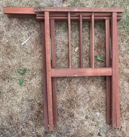 Photo of free 2 director’s chairs (need repair) (Rochester ME1) #4
