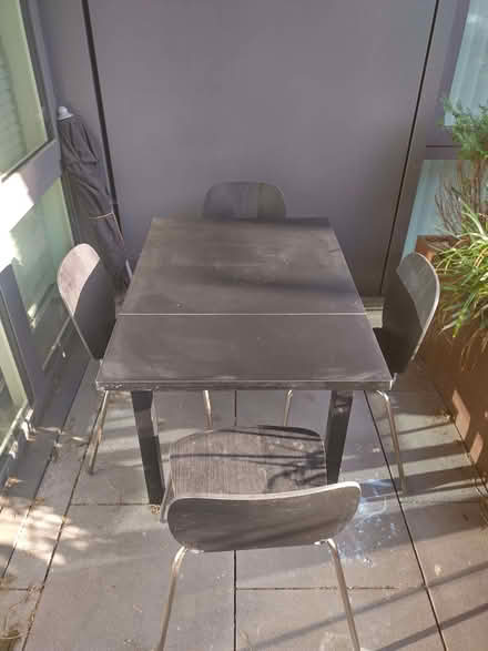 Photo of free Dinner table and 4 chairs (Ravenscourt Park W6) #1