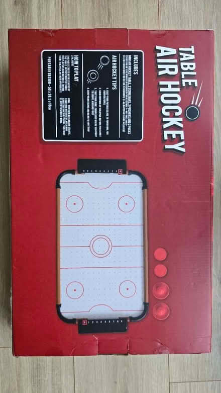 Photo of free Portable tabletop air hockey game for two players (Kidlington OX5) #1