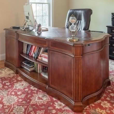 Photo of free Executive desk and leather chair (Chelmsford area) #1