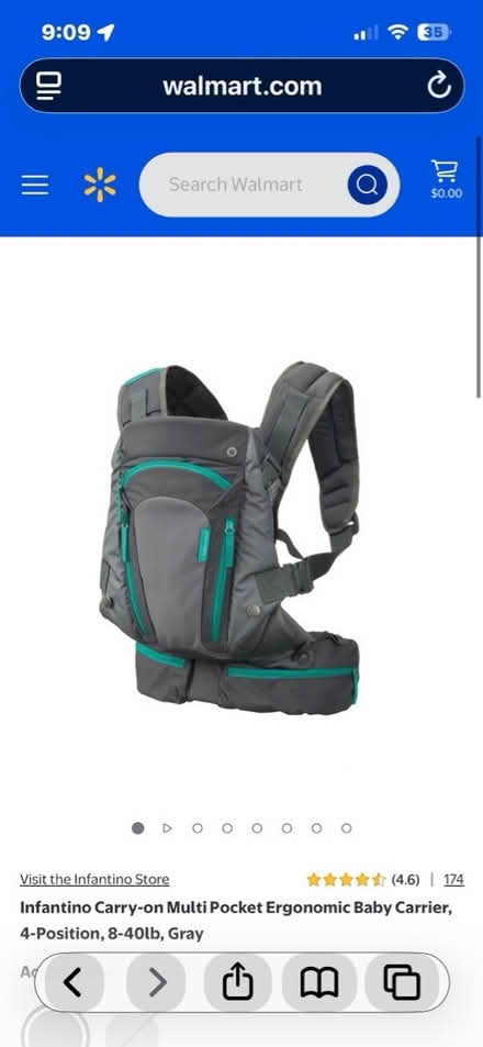 Photo of free Infant carrier (Oakland) #1