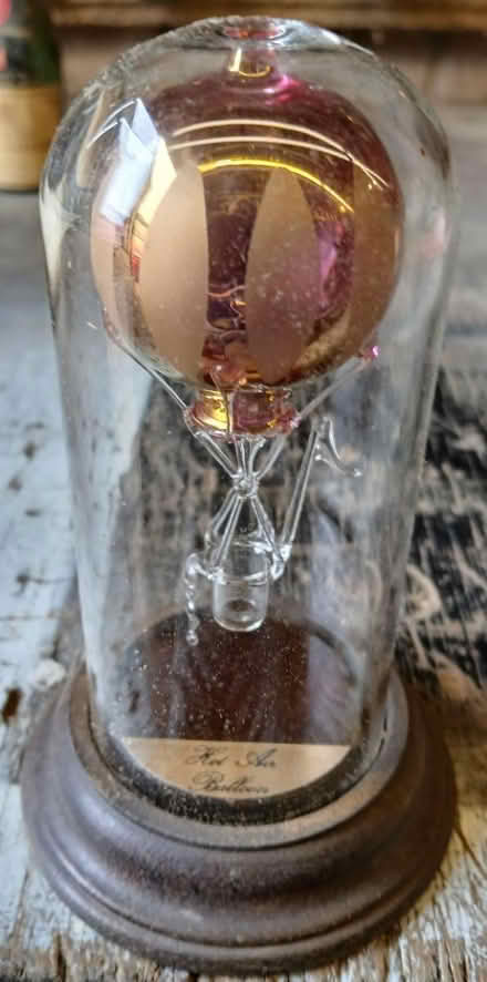 Photo of free Ornament glass hot air balloon (B61 9HP) #1