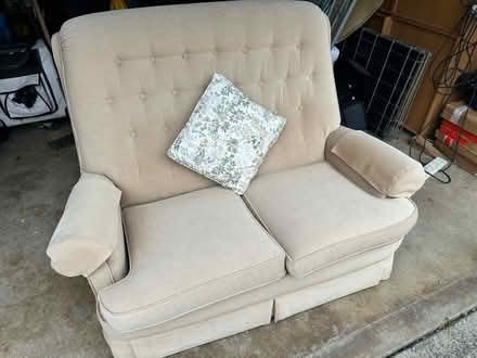 Photo of free Small two seater sofa (ware (SG12)) #1