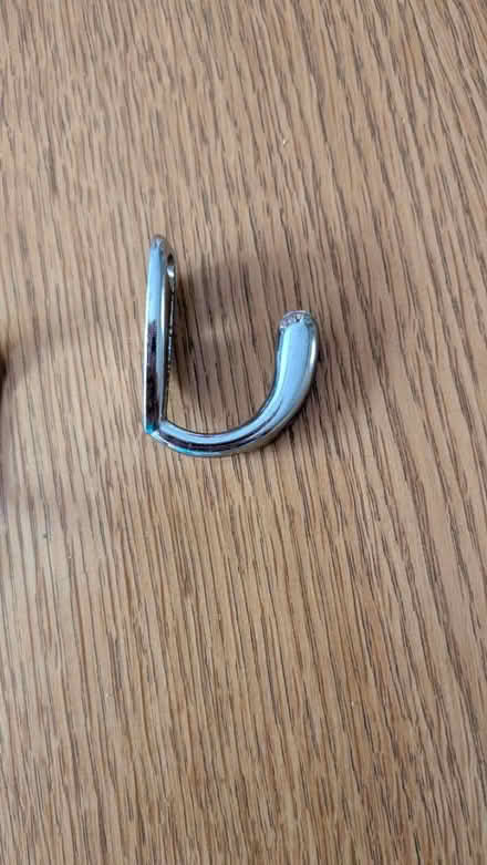Photo of free Chrome Coat Hook & Tie back holder (RG24 Old Basing) #2