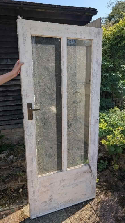 Photo of free Glazed outside door (Radwell MK43) #3
