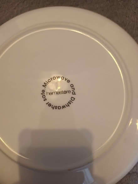 Photo of free 5 White Porcelain Dinner Plates (Bruntsfield EH10) #2