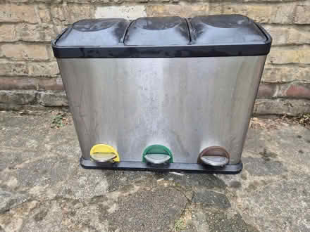 Photo of free Triple/recycling bins. Foot pedal operated. (Ealing W13) #1