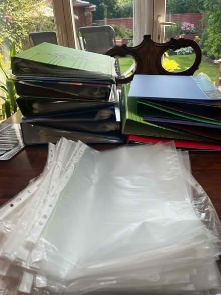 Photo of free Empty files and plastic wallets (SK4 Heaton moor) #1