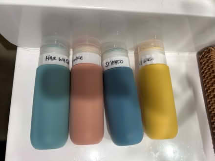 Photo of free Refillable toiletry bottles (east Petaluma) #2