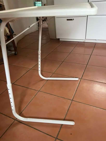 Photo of free Small folding table fits over recliner (Islip OX5) #3