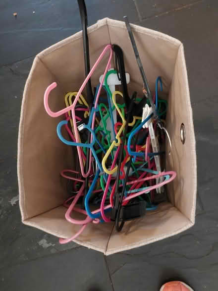 Photo of free Children's clothes hangers (Eglwysbach LL28 5BL) #1