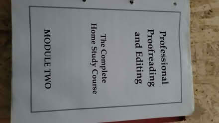 Photo of free Entire Proofreading Course in one Leverarch folder (Northcote Road SW11) #3