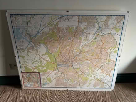 Photo of free Framed Bristol AZ Street Map (St Andrew's BS6) #1
