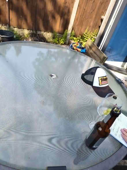 Photo of free patio table (Eccleston Lane Ends L35) #1