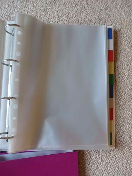 Photo of free Several A4 size files, with plastic wallets. (Heskin Green PR7) #3